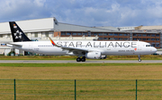 Asiana Airlines Airbus A321-231 (D-AYAN) at  Hamburg - Finkenwerder, Germany