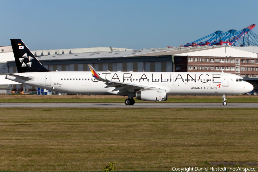 Asiana Airlines Airbus A321-231 (D-AYAN) | Photo 491005