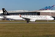 Asiana Airlines Airbus A321-231 (D-AYAN) at  Hamburg - Finkenwerder, Germany