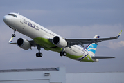 Air Busan Airbus A321-251NX (D-AYAO) at  Hamburg - Finkenwerder, Germany