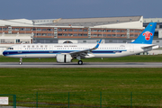 China Southern Airlines Airbus A321-253N (D-AYAQ) at  Hamburg - Finkenwerder, Germany