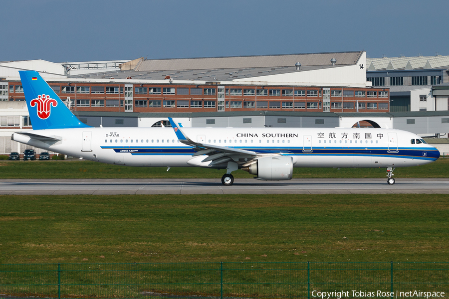 China Southern Airlines Airbus A321-253N (D-AYAQ) | Photo 308669