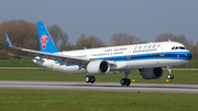 China Southern Airlines Airbus A321-253N (D-AYAQ) at  Hamburg - Finkenwerder, Germany