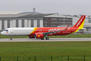 VietJet Air Airbus A321-271NX (D-AYAQ) at  Hamburg - Finkenwerder, Germany