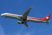 Sichuan Airlines Airbus A321-211 (D-AYAS) at  Hamburg - Finkenwerder, Germany