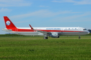Sichuan Airlines Airbus A321-211 (D-AYAS) at  Hamburg - Finkenwerder, Germany