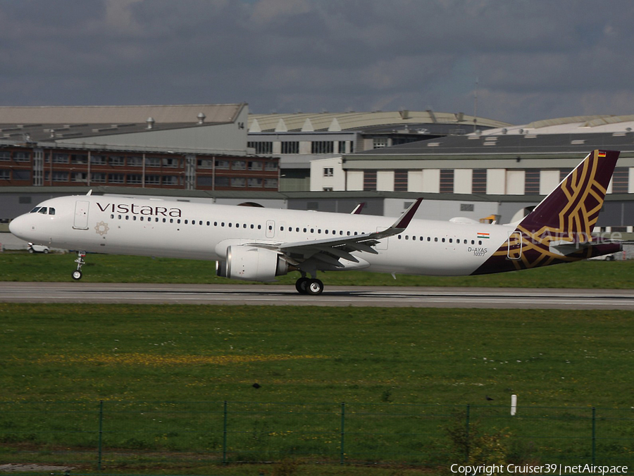 Vistara Airbus A321-251NX (D-AYAS) | Photo 487006