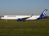 Aegean Airlines Airbus A321-271NX (D-AYAT) at  Hamburg - Finkenwerder, Germany