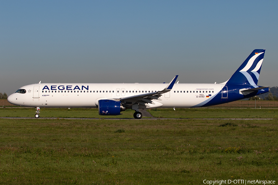 Aegean Airlines Airbus A321-271NX (D-AYAT) | Photo 403294