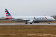 American Airlines Airbus A321-231 (D-AYAT) at  Hamburg - Finkenwerder, Germany