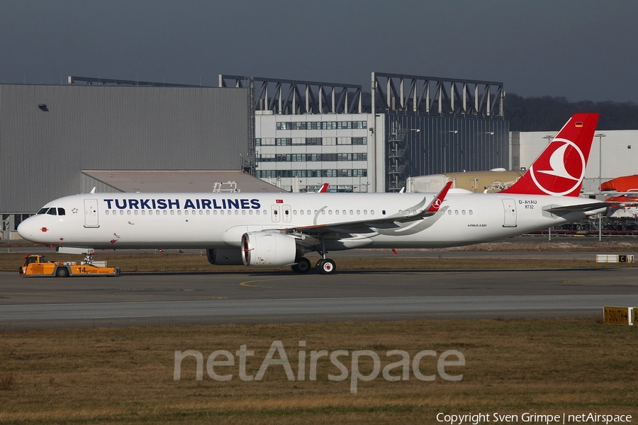 Turkish Airlines Airbus A321-271NX (D-AYAU) | Photo 294170