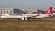 Turkish Airlines Airbus A321-271NX (D-AYAU) at  Hamburg - Finkenwerder, Germany