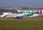 Air Macau Airbus A321-271NX (D-AYAV) at  Hamburg - Finkenwerder, Germany