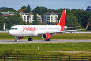 Avianca Airbus A321-211 (D-AYAV) at  Hamburg - Finkenwerder, Germany