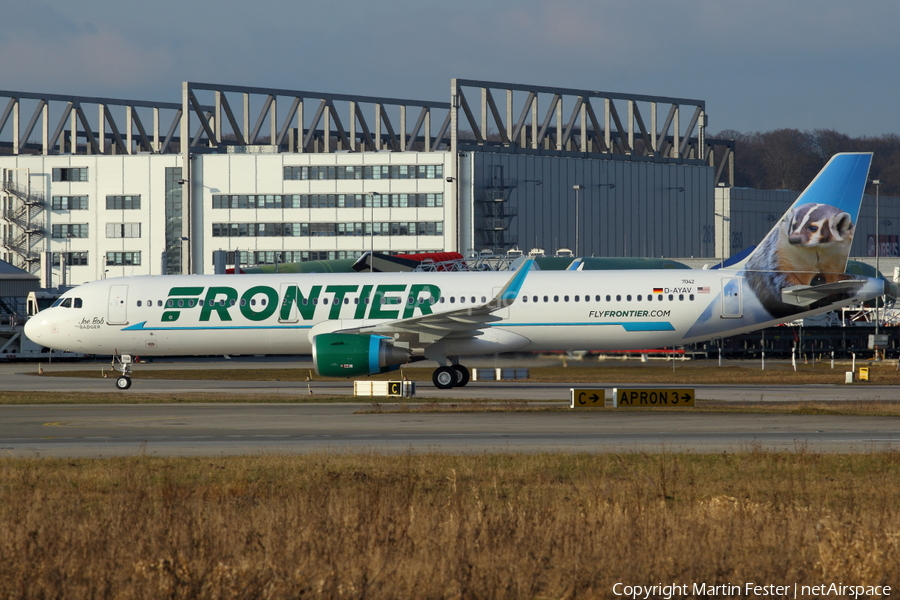 Frontier Airlines Airbus A321-211 (D-AYAV) | Photo 101836