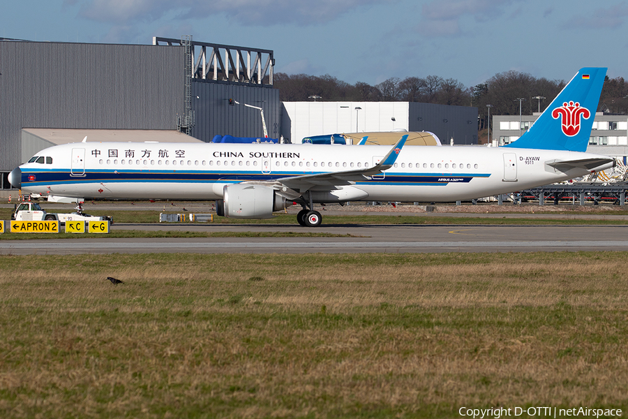 China Southern Airlines Airbus A321-253NX (D-AYAW) | Photo 376923
