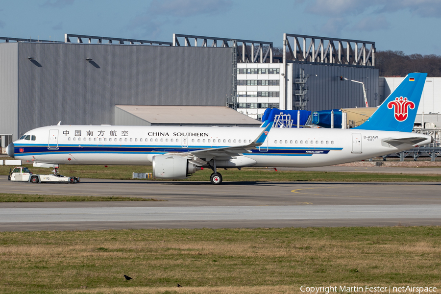 China Southern Airlines Airbus A321-253NX (D-AYAW) | Photo 376974