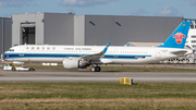 China Southern Airlines Airbus A321-253NX (D-AYAW) at  Hamburg - Finkenwerder, Germany
