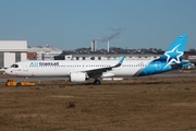 Air Transat Airbus A321-271NX (D-AYAX) at  Hamburg - Finkenwerder, Germany