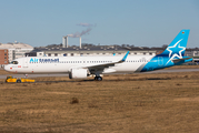 Air Transat Airbus A321-271NX (D-AYAX) at  Hamburg - Finkenwerder, Germany