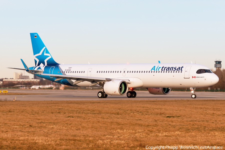 Air Transat Airbus A321-271NX (D-AYAX) | Photo 435858