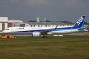 All Nippon Airways - ANA Airbus A321-272N (D-AYAX) at  Hamburg - Finkenwerder, Germany
