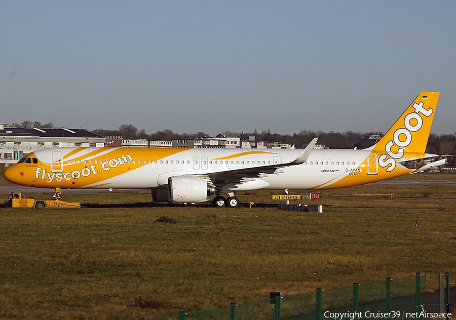 Scoot Airbus A321-271NX (D-AYAX) | Photo 497679