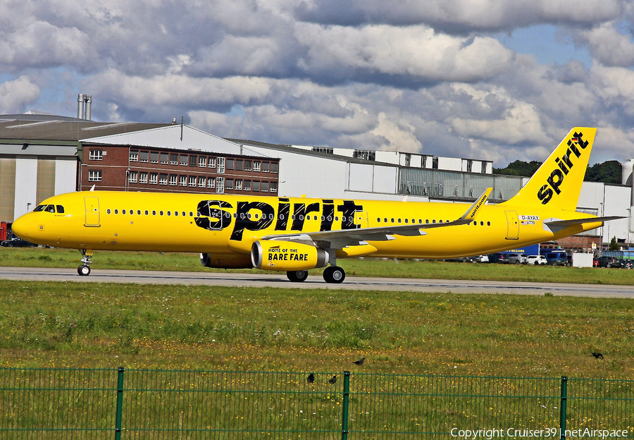 Spirit Airlines Airbus A321-231 (D-AYAX) | Photo 134951