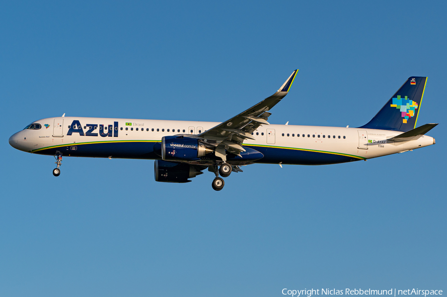 Azul Linhas Aereas Brasileiras Airbus A321-251NX (D-AYAY) | Photo 380365