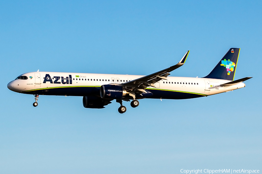 Azul Linhas Aereas Brasileiras Airbus A321-251NX (D-AYAY) | Photo 380367