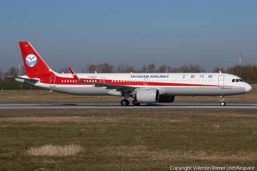 Sichuan Airlines Airbus A321-271NX (D-AYAZ) | Photo 498570