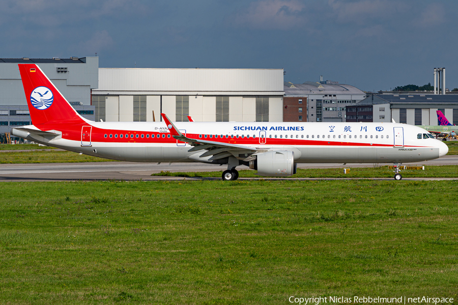 Sichuan Airlines Airbus A321-271NX (D-AYAZ) | Photo 529615