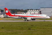 Sichuan Airlines Airbus A321-271NX (D-AYAZ) at  Hamburg - Finkenwerder, Germany