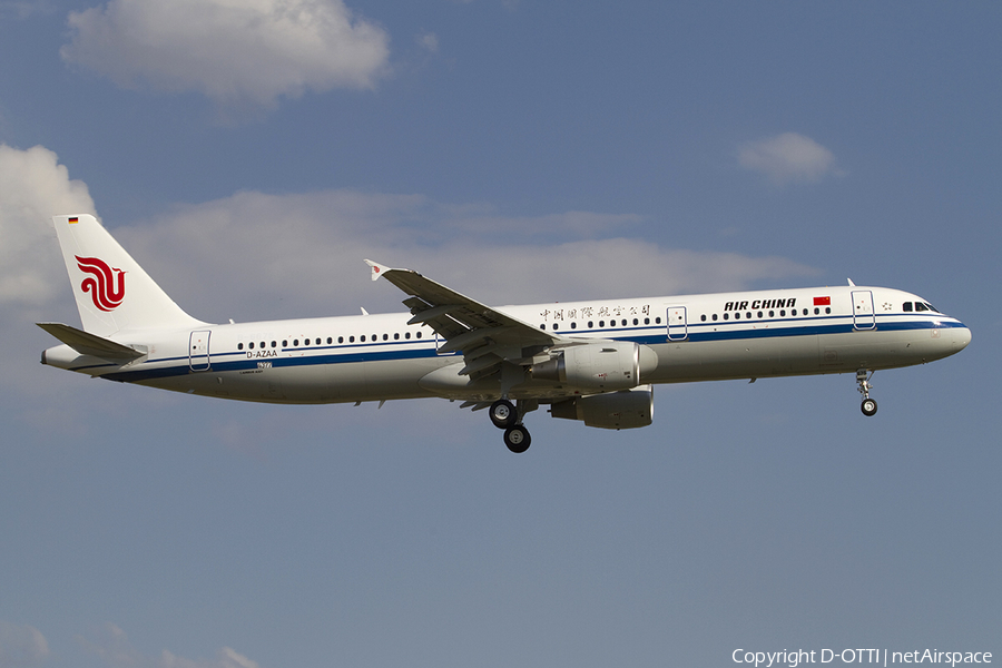 Air China Airbus A321-213 (D-AZAA) | Photo 300637