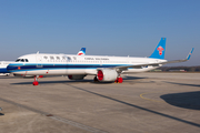 China Southern Airlines Airbus A321-253NX (D-AZAA) at  Rostock-Laage, Germany