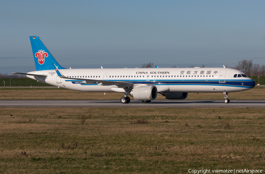 China Southern Airlines Airbus A321-253NX (D-AZAA) | Photo 372412