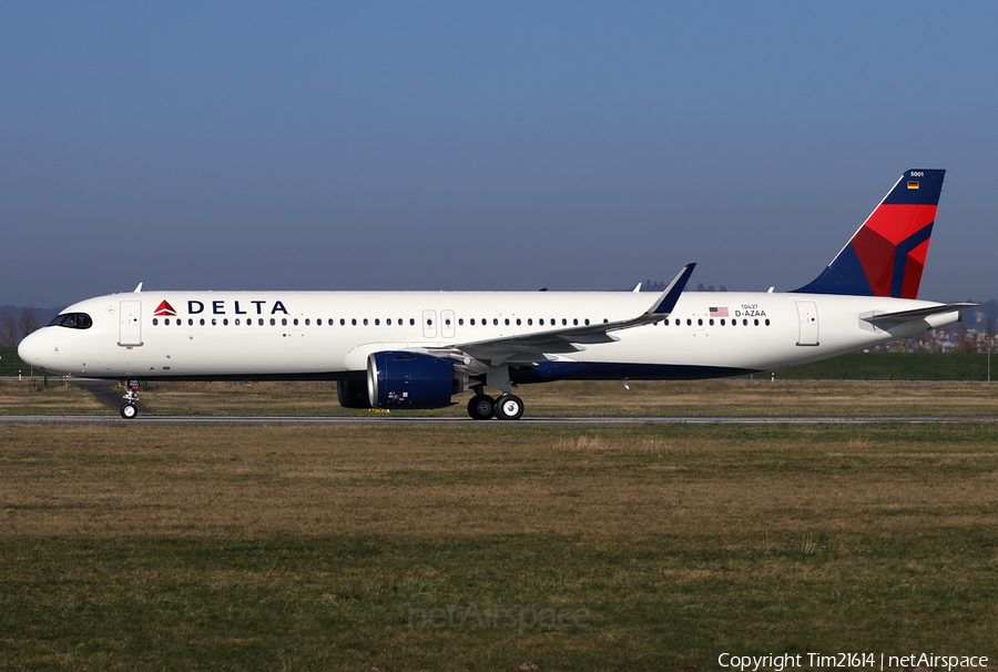 Delta Air Lines Airbus A321-271NX (D-AZAA) | Photo 497783