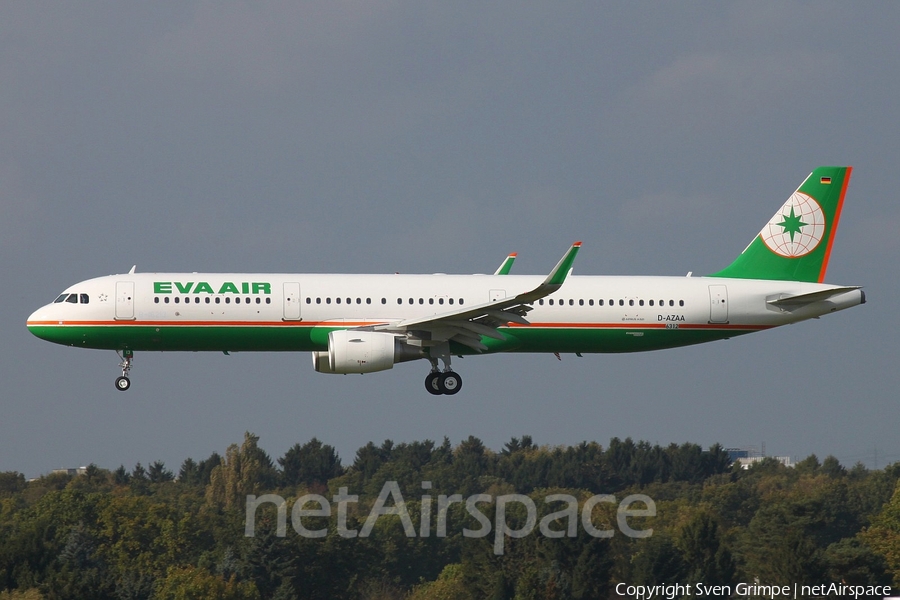 EVA Air Airbus A321-211 (D-AZAA) | Photo 58084