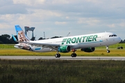 Frontier Airlines Airbus A321-211 (D-AZAA) at  Hamburg - Finkenwerder, Germany