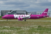 WOW Air Airbus A321-253N (D-AZAA) at  Hamburg - Finkenwerder, Germany