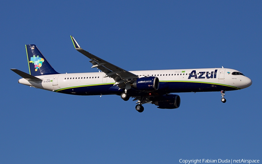 Azul Linhas Aereas Brasileiras Airbus A321-251NX (D-AZAB) | Photo 355448