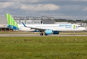 Bamboo Airways Airbus A321-251NX (D-AZAB) at  Hamburg - Finkenwerder, Germany