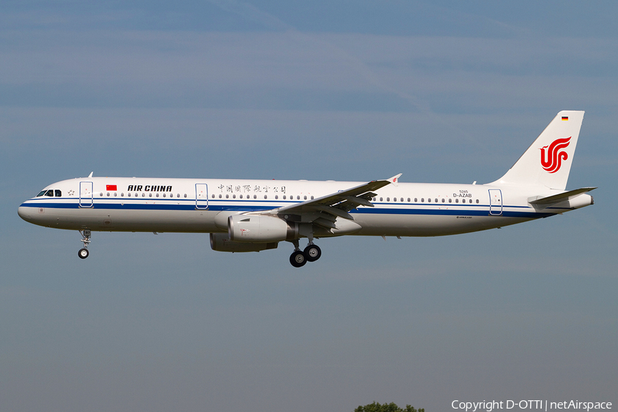 Air China Airbus A321-232 (D-AZAB) | Photo 389392