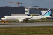 Air Busan Airbus A321-251NX (D-AZAC) at  Hamburg - Finkenwerder, Germany