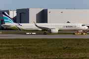 Air Busan Airbus A321-251NX (D-AZAC) at  Hamburg - Finkenwerder, Germany