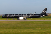 Air New Zealand Airbus A321-271NX (D-AZAC) at  Hamburg - Finkenwerder, Germany