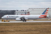 American Airlines Airbus A321-231 (D-AZAC) at  Hamburg - Finkenwerder, Germany