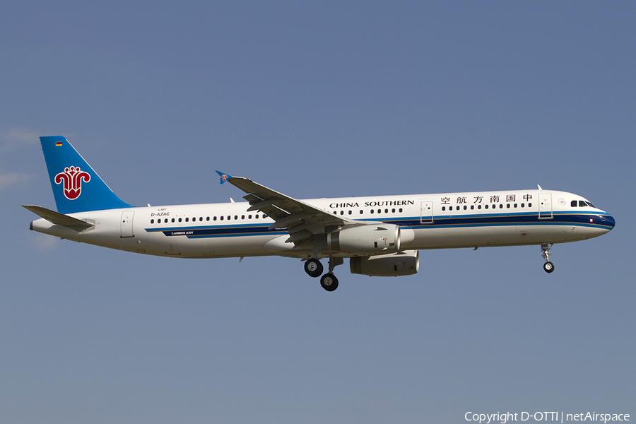China Southern Airlines Airbus A321-231 (D-AZAC) | Photo 300639