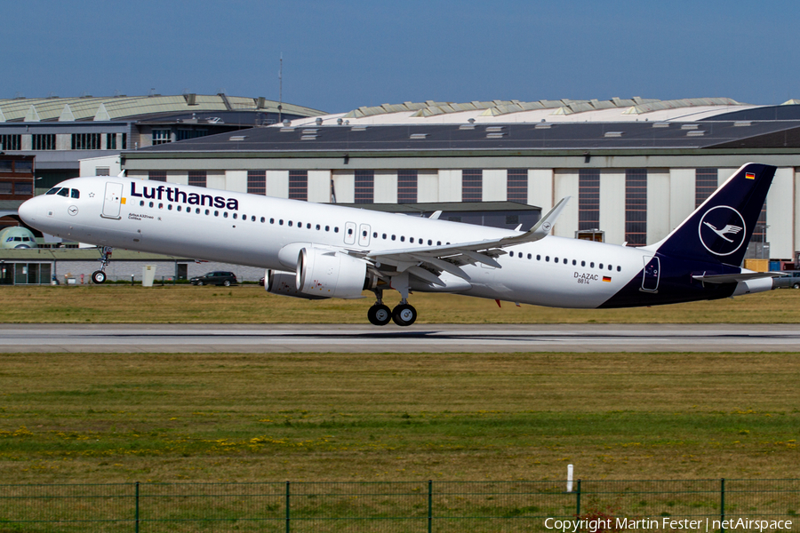 Lufthansa Airbus A321-271NX (D-AZAC) | Photo 343979