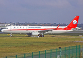 Sichuan Airlines Airbus A321-211 (D-AZAC) at  Hamburg - Finkenwerder, Germany
